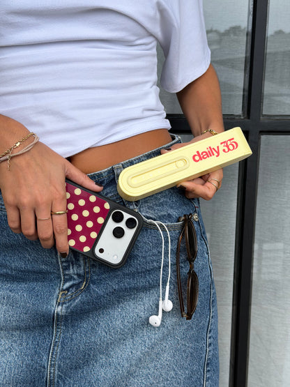 Your Daily Glow, in a Case - Yellow